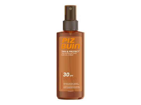 Piz Buin Tan & Protect Óleo Spray Acelerador de Bronzeado SPF30 150ml