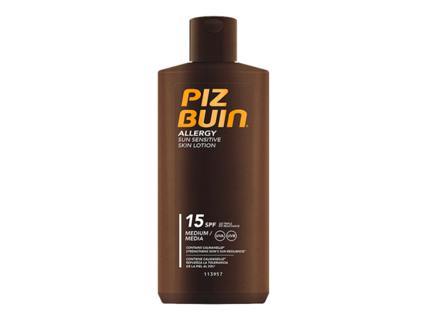 Piz Buin Allergy Loção Pele Sensível ao Sol SPF15 200ml