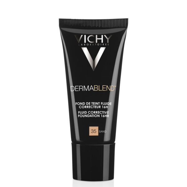Vichy Dermablend Fond de Teint Fluido Corretor Cor 35 Sand 30ml
