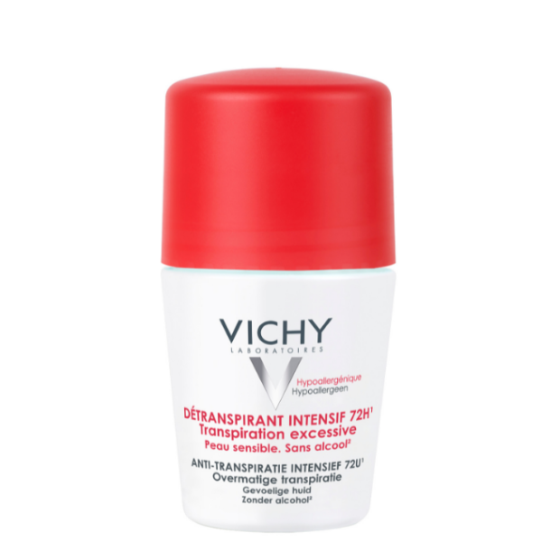 Vichy Stress Resist Tratamento Intensivo Antitranspirante 72 Horas Roll On 50ml