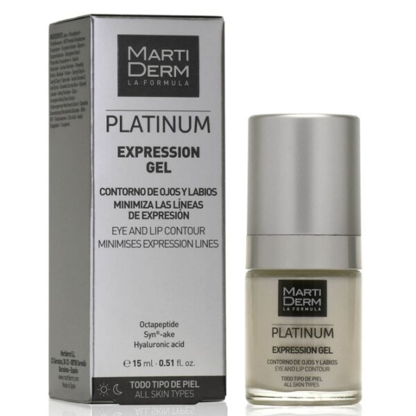 Matiderm Platinum Expression Gel Contorno de Olhos e Lábios 15ml