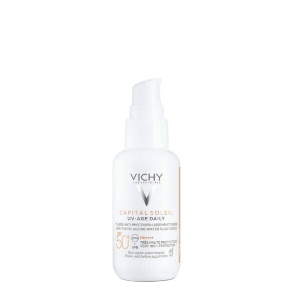 Vichy Capital Soleil UV-Age Fluido com Cor SPF50+ 40ml