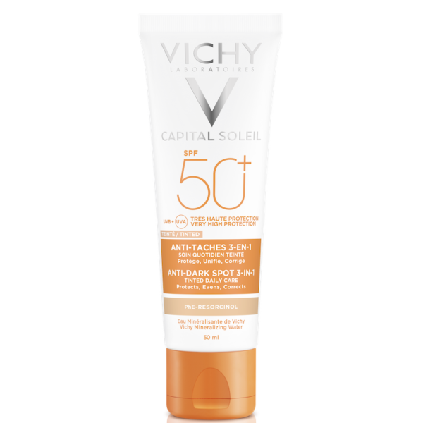 Vichy Capital Soleil Creme Antimanchas 3em1 SPF50+