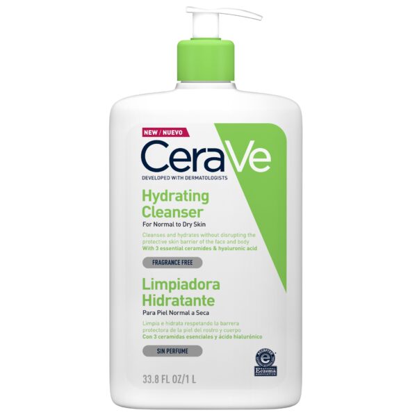 Cerave Creme de Limpeza Facial Hidratante 1000ml