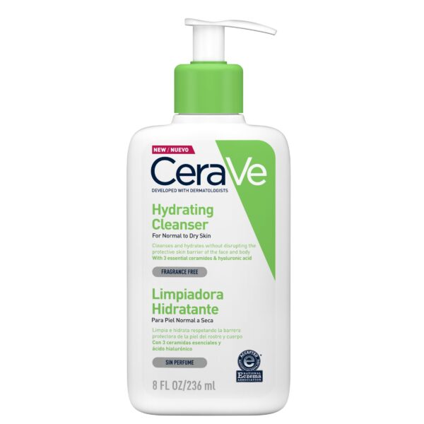 Cerave Creme de Limpeza Facial Hidratante 236ml