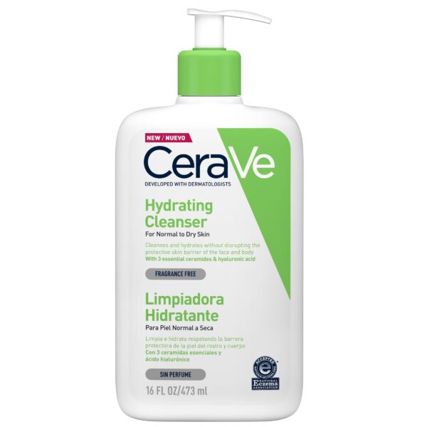 Cerave Creme de Limpeza Facial Hidratante 473ml