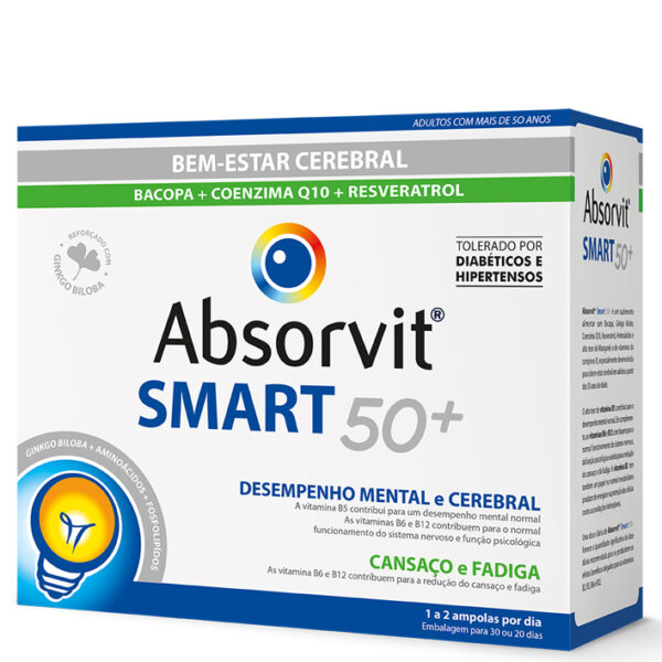 Absorvit Smart 50+ 30 ampolas