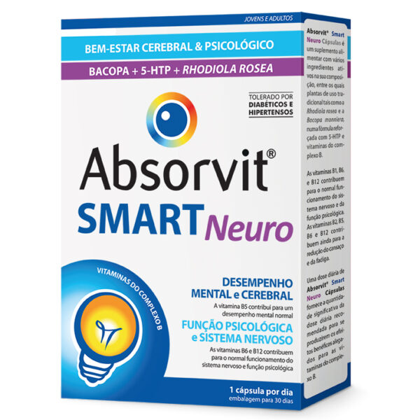 Absorvit Smart Neuro 30 cápsulas