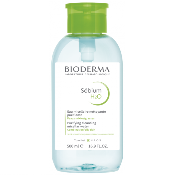 Bioderma Sébium H2O Água Micelar Pump 500ml