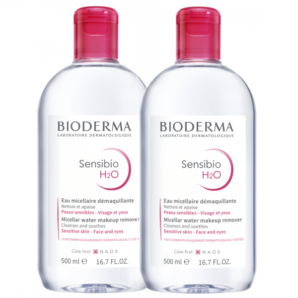 Bioderma Sensibio H2O Água Micelar Duo 2 x 500ml