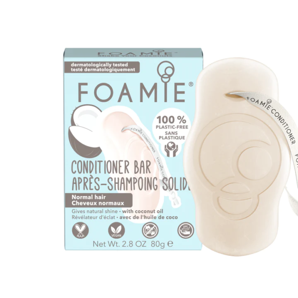 Foamie Shake Your Coconuts - Cabelo Normal Condicionador Sólido 80g