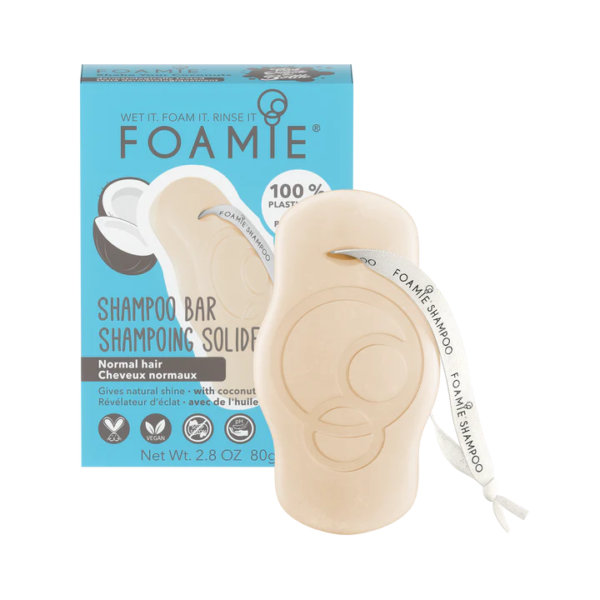 Foamie Shake Your Coconuts - Cabelo Normal Champô Sólido 80g