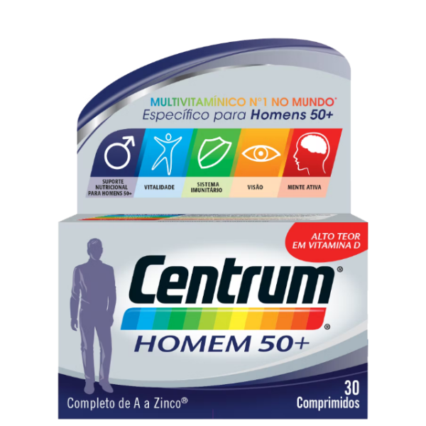 Centrum Homem 50+ 30 comprimidos