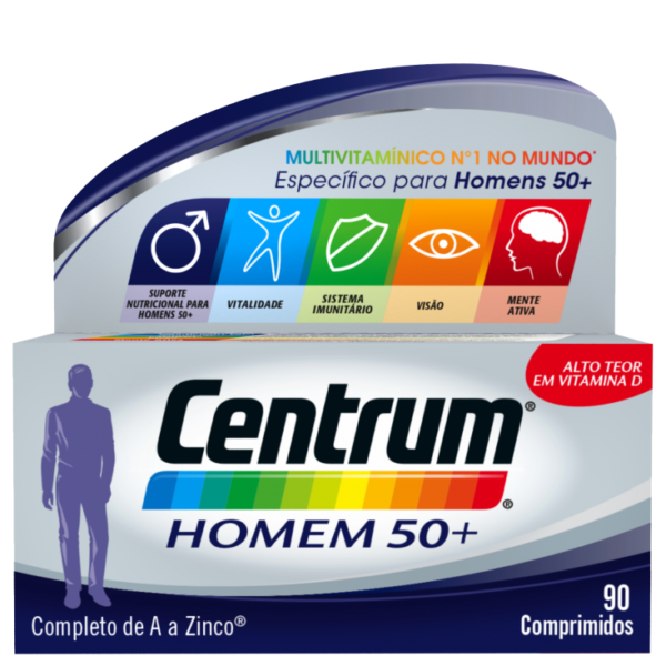 Centrum Homem 50+ 90 comprimidos