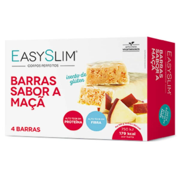 Easyslim Barras Maçã e Iogurte 4 x 42g