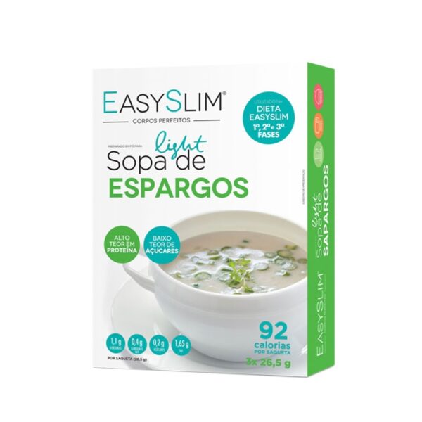 Easyslim Sopa Light de Espargos 3 x 33g