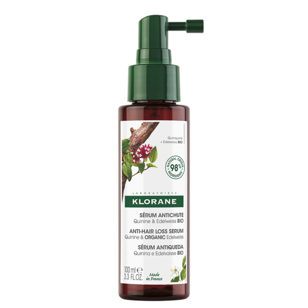 Klorane Quinina e Edelvaisse BIO Sérum Antiqueda 100ml