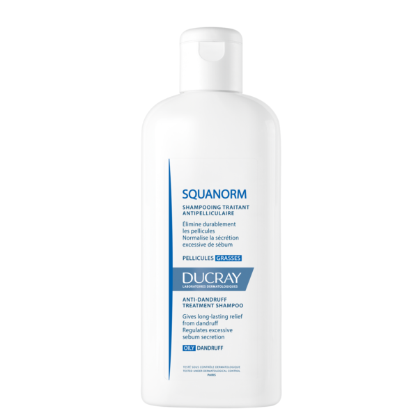 Ducray SQUANORM Champô Caspa Oleosa 200ml