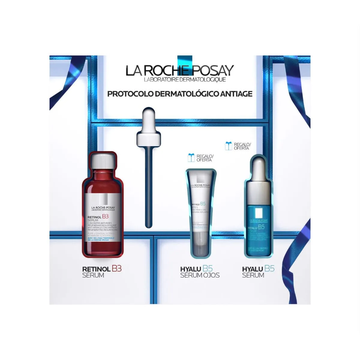 La Roche Posay Retinol B3 Sérum 30ml + OFERTA Hyalu B5 Sérum de Olhos 5ml + OFERTA Hyalu B5 Sérum 10ml