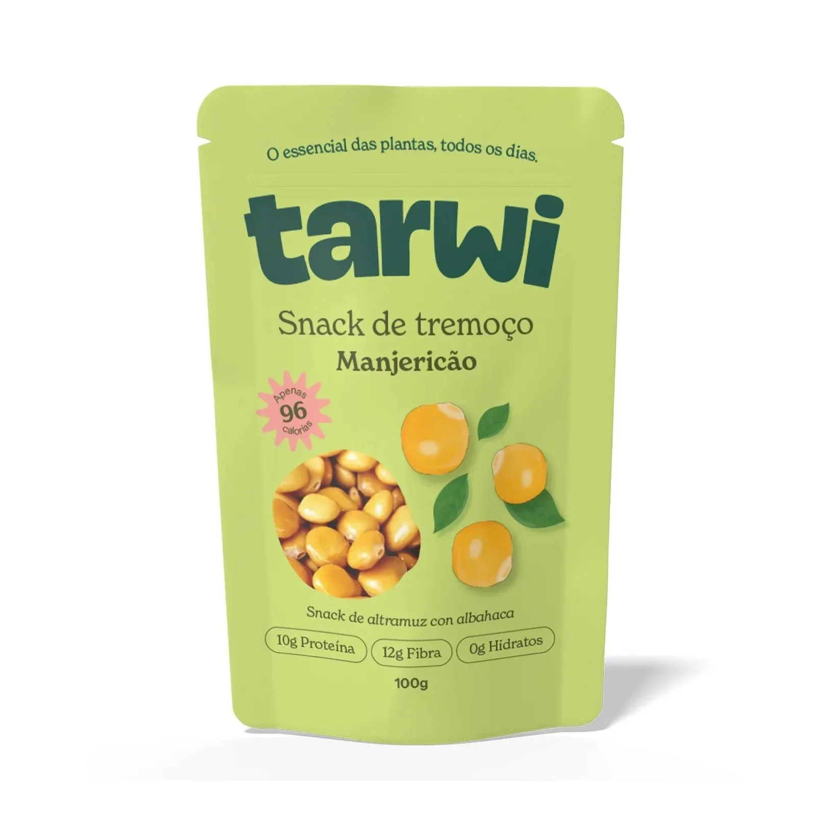 Tarwi Snack de Tremoço Manjericão 100g