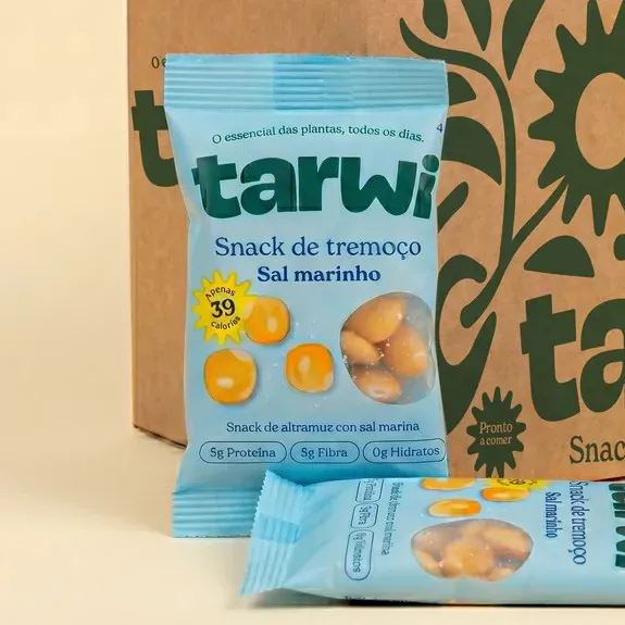 Tarwi Snack de Tremoço Sal Marinho - 1 saqueta - 40g